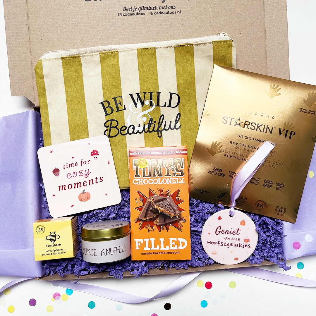 Cadeaubox samenstellen met 7 cadeaus