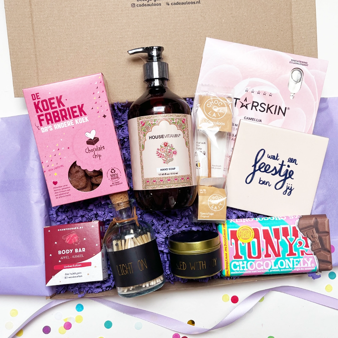 Cadeaubox samenstellen Cadeaubox samenstellen