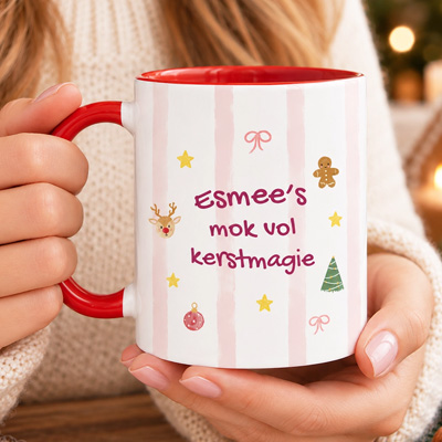 Favoriete kerstmok met Naam
