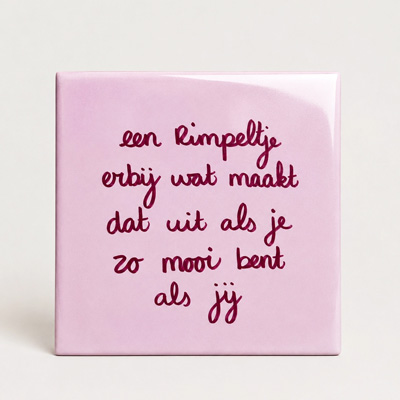 Tegeltje Rimpeltje erbij