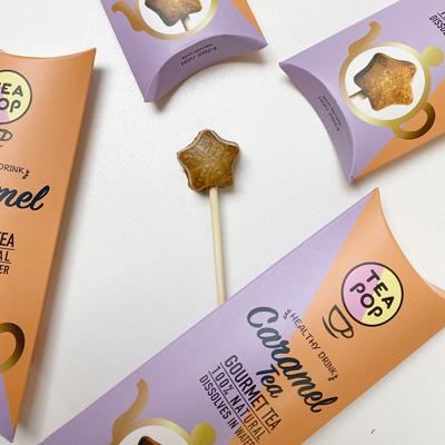 Crispy caramel thee