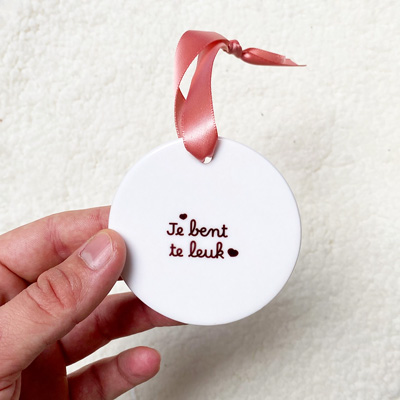 Hanger - Je bent te leuk!