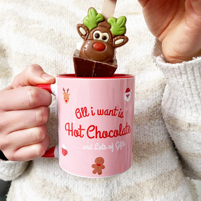 Kerstmok – All I Want is Hot Chocolate and Lots of Gifts