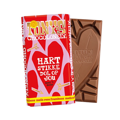 Tony’s Chocolonely Hartstikke dol op Jou Reep