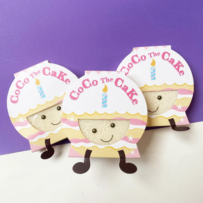 Luxe douchespons Coco the Cake