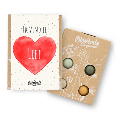 Bloembommetjes – Ik vind je lief