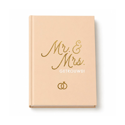 Boekje Mr & Mrs