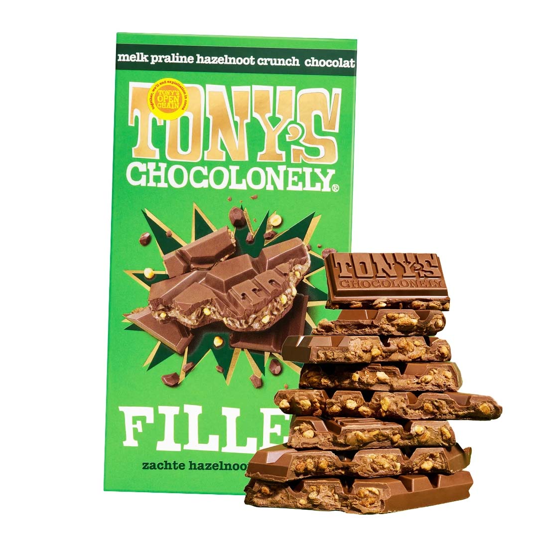 Tony’s Krokante Hazelnoot Praliné