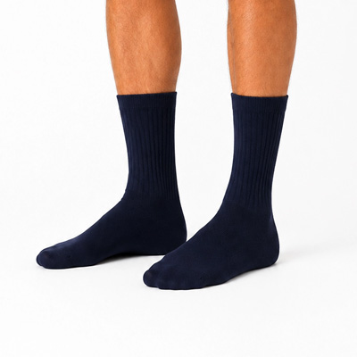 Donkerblauwe Comfortsokken