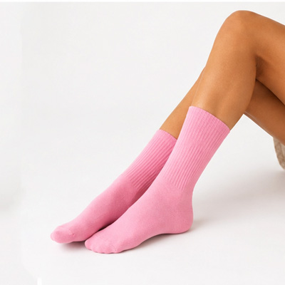Roze Comfortsokken