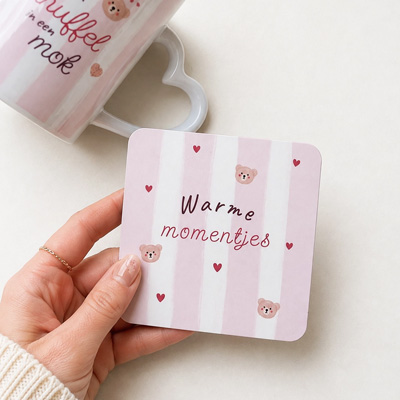 Onderzetter Warme Momentjes