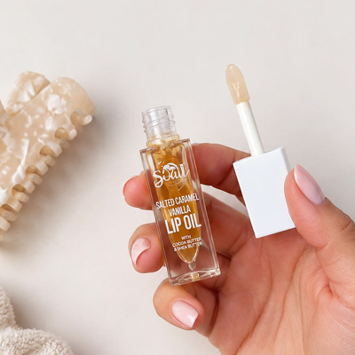 Lip Olie Salted Caramel Vanille