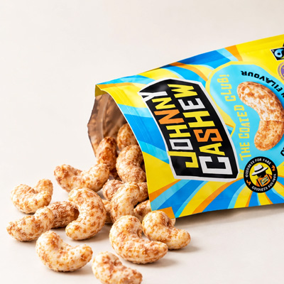 Johnny Cashew Cinnamon bun flavour