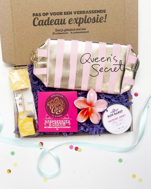 5 cadeaus cadeaubox