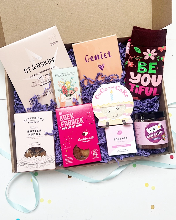 Cadeaubox samenstellen