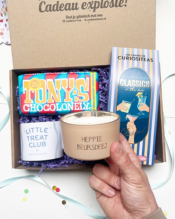 Zelf cadeaubox samenstellen
