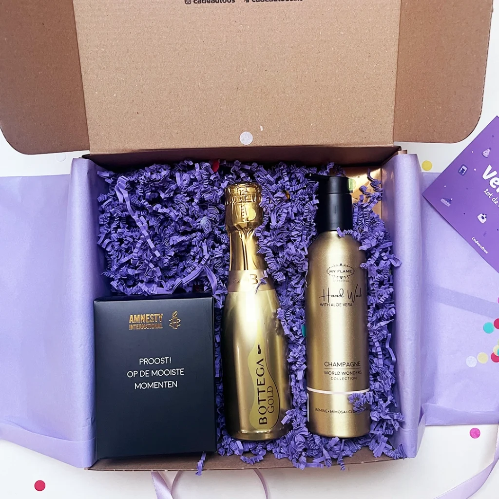 Gouden Proost Cadeaubox | Goud waard cadeau