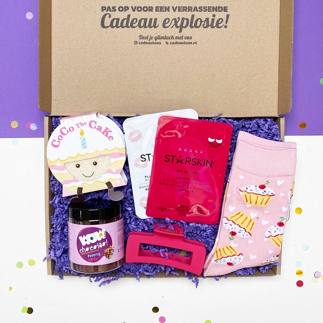 Jarig Meidenmomentje Cadeaubox Jarig Meidenmomentje Cadeaubox