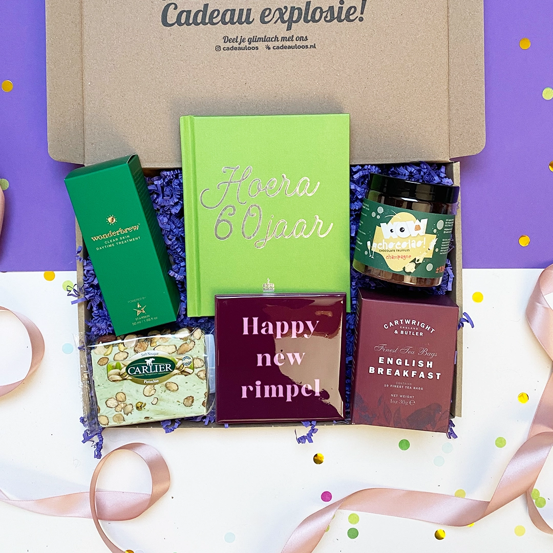 Hoera 60 jaar Cadeaubox