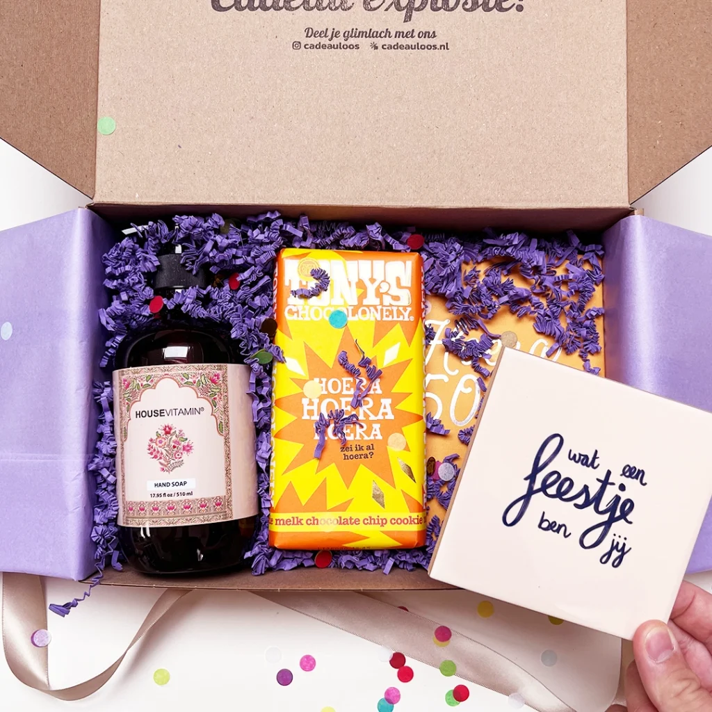 Hoera 50 jaar Cadeaubox