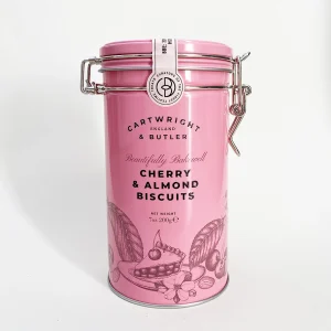 Kers & Amandel koekjes in blik