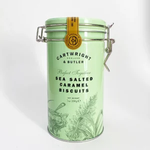 Zeezout Karamel koekjes in blik