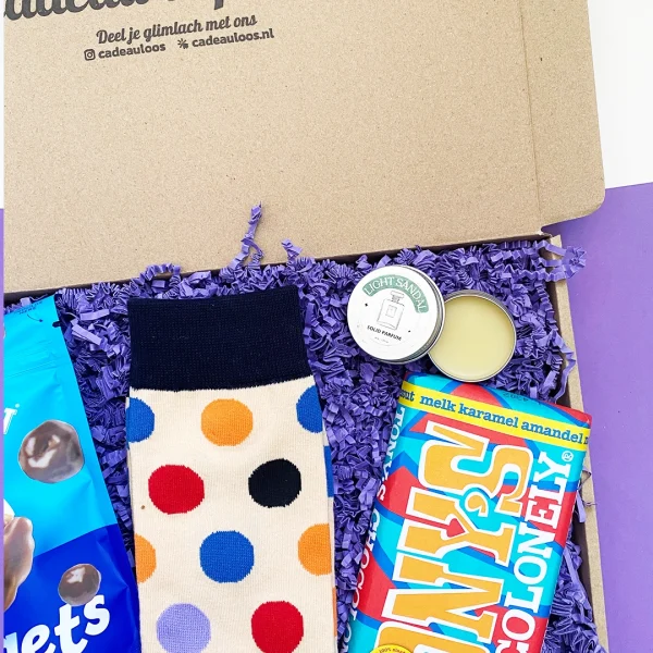 Fijne Verjaardag voor Hem Cadeaubox - Afbeelding 2