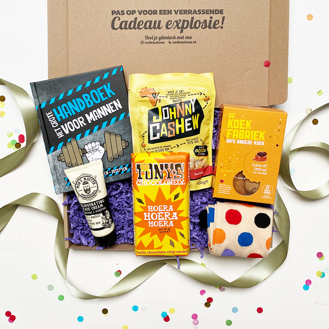 Fijne verjaardag voor hem Cadeaubox