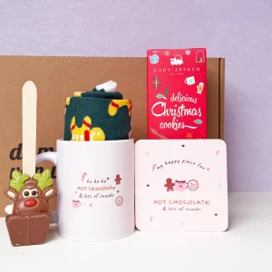 Hot Chocolate & Snacks Cadeaubox
