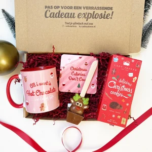 All i want is Hot Chocolate And Lots of Gifts Cadeaubox