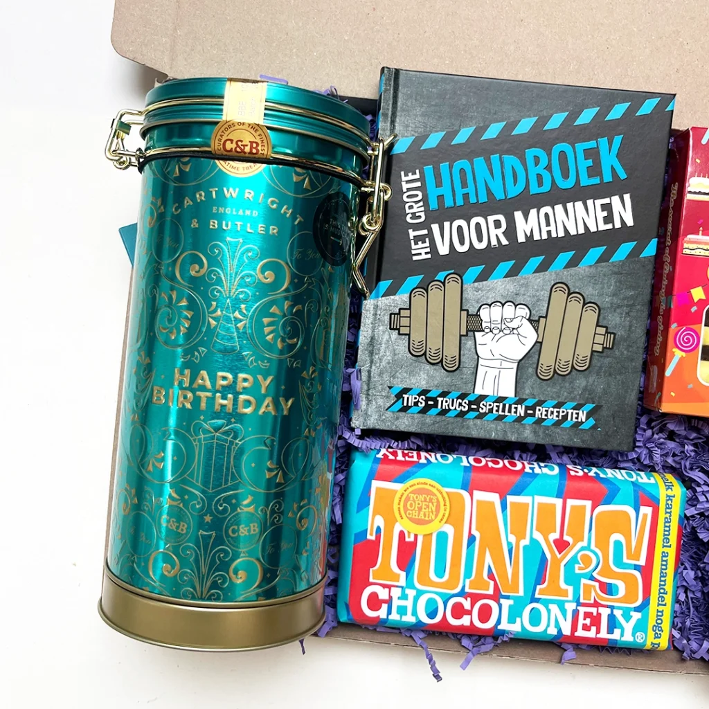 Luxe Jarige Job Cadeaubox