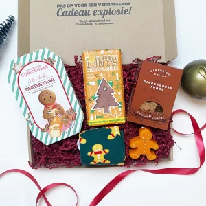 Gingerbread Kerst Cadeaubox Gingerbread Kerst Cadeaubox