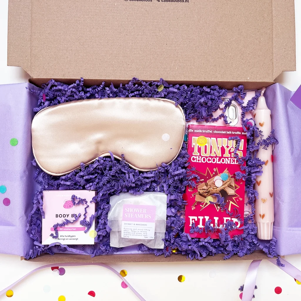 Verwenmoment Brievenbus Cadeaubox
