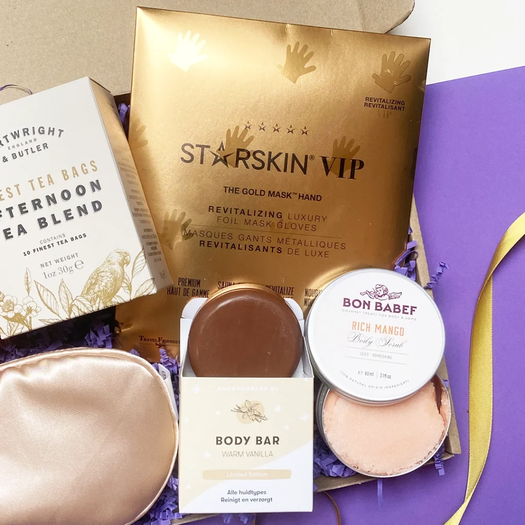 Verwenmoment Cadeaubox