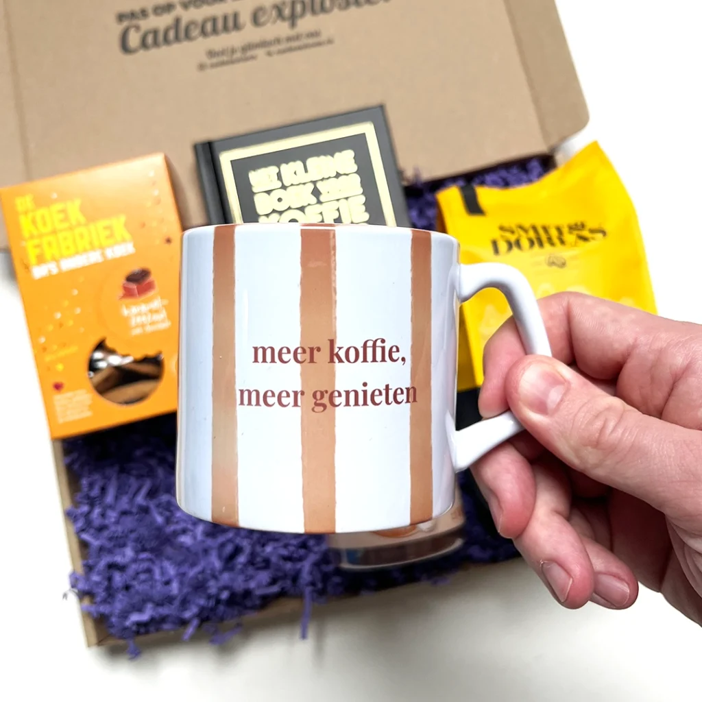 Meer koffie, meer genieten Cadeaubox