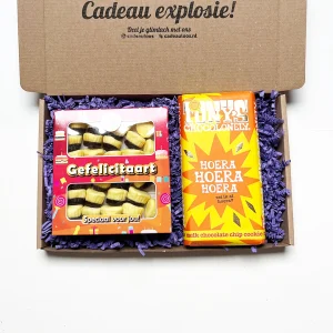 Gefeliciteerd Brievenbus Cadeaubox