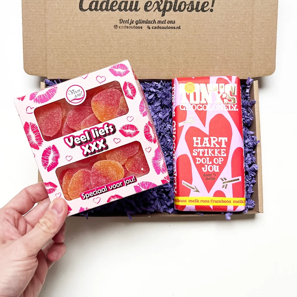 Veel liefs Brievenbus Cadeaubox