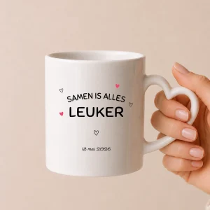 Gepersonaliseerde Mok Samen is Alles Leuker
