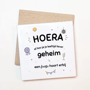 Tegeltje Hoera je leeftijd geheim