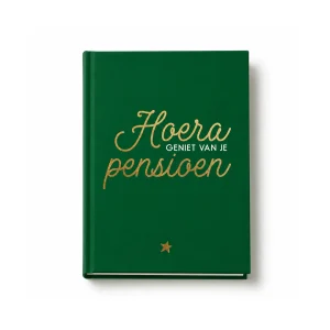 Boekje hoera geniet van je pensioen