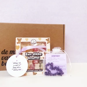 Knuffel voor jou brievenbus cadeaubox