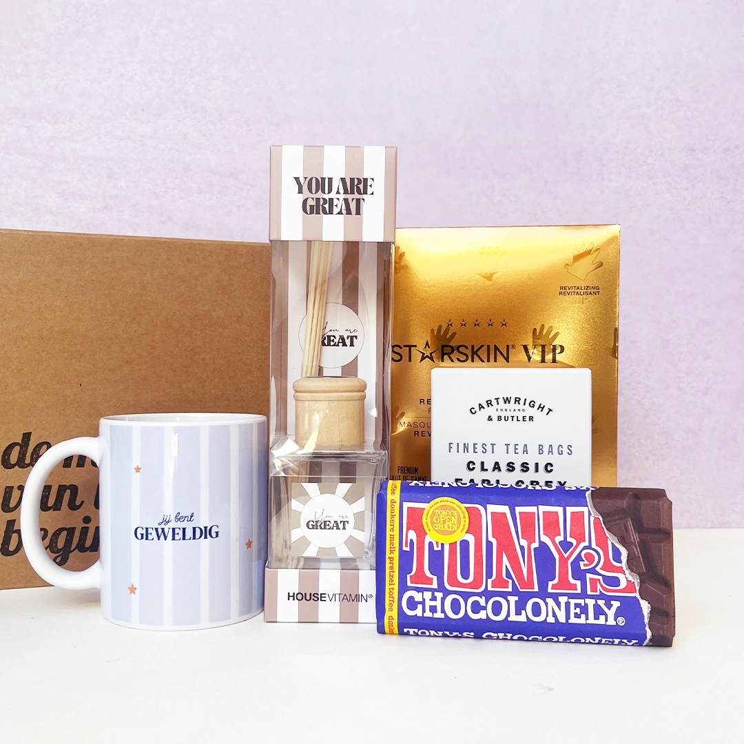 Jij bent geweldig cadeaubox Jij bent geweldig cadeaubox