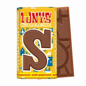 Chocoladeletterreep S Melk met Pepernoot