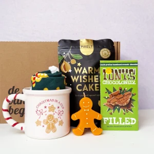 Cozy Gingerbread Cadeaubox