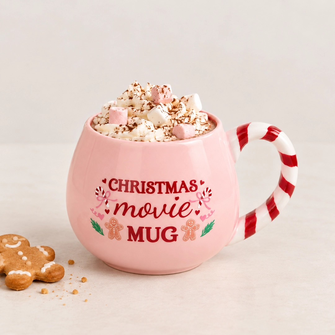 Christmas Movie mok met zuurstok handvat